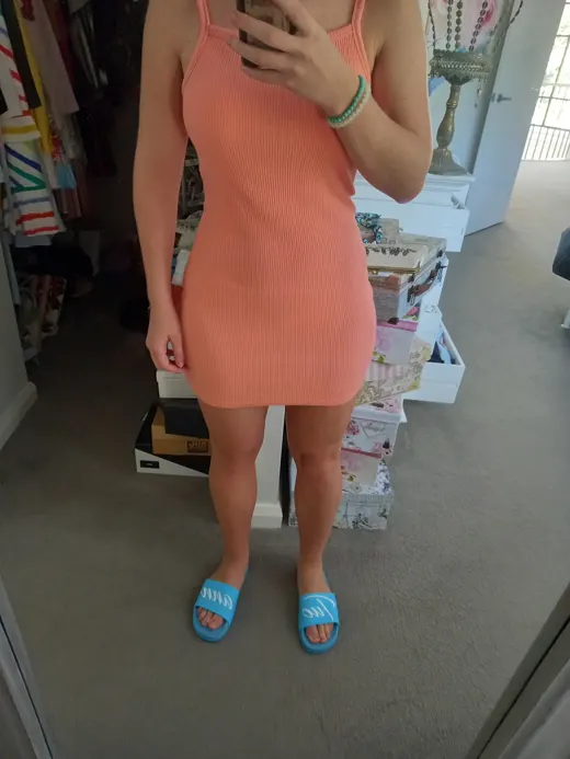 Customer photo from Alanna J. review of Signature Slides Blue