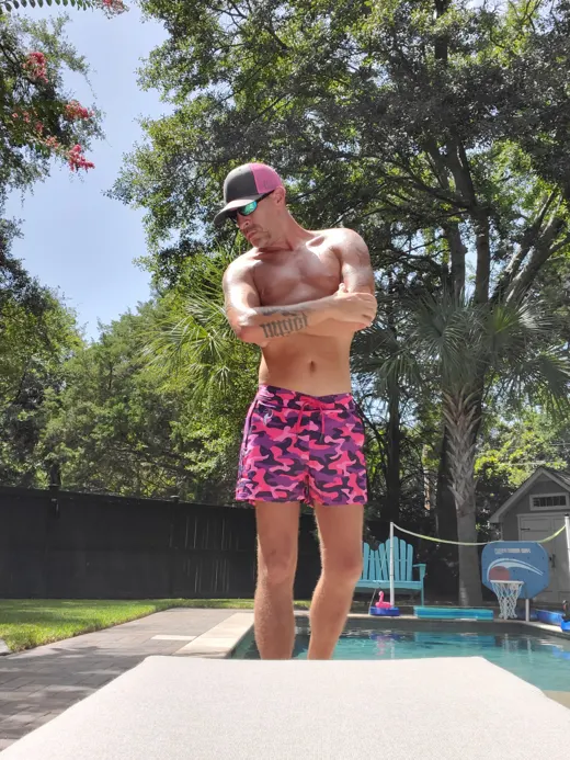 Customer photo from Shane K. review of Pink Camo - 3"