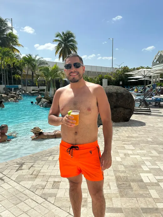 Customer photo from Giancarlo E. review of Fluro Orange V2 - 3"