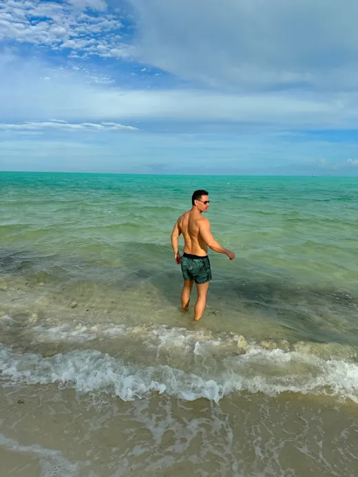 Customer photo from Daniel C. review of Striped Green Camo - 3"