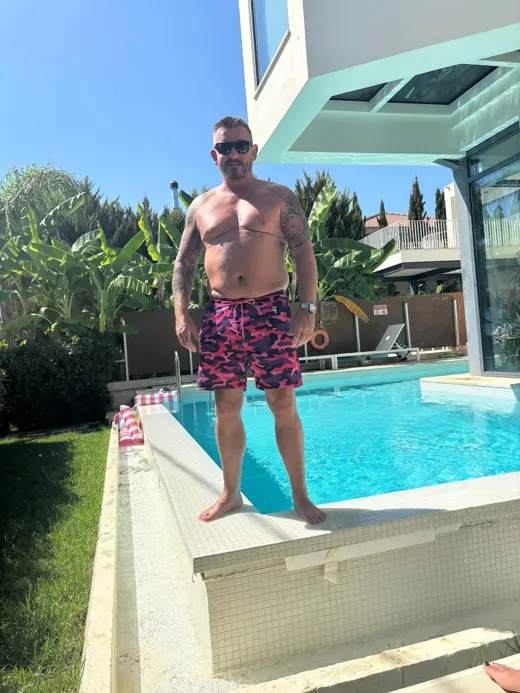 Customer photo from Charlie P. wearing Pink Camo - 5"