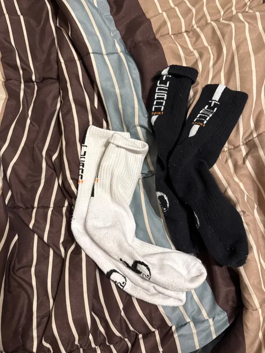 Customer photo from Danny C. review of Mid-Rise Socks - Black